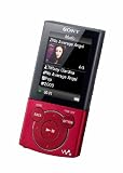 Sony NWZE445R E Series 16GB MP3 Walkman with Voice Recording Function - Red