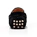 Shenn Children's Cute Buckle Suede Leather Loafers Shoes 88818