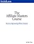 The Affiliate Masters Course - How To Build a Web Site That Causes Visitors To Click Through And Buy Your Product! Mission-Surf