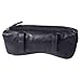 Winn Napa Leather Dual Eyeglass Case w/Soft Cleaning Cloth with Dual Color Zipper Pulls.