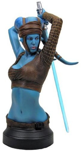 41Jw7hNy7QL Star Wars 8 Gentle Giant Mini Bust Aayla Secura