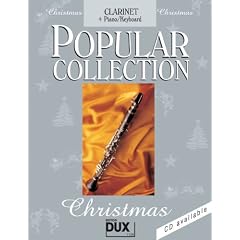 Popular Collection Christmas Clarinet + Piano / Keyboard