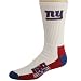 Search : New York Giants White Team Logo Tall Woven Sock