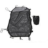 Rugged Ridge 13579.05 Black Eclipse Sun Shade for Select Jeep Wrangler Unlimited JK Models