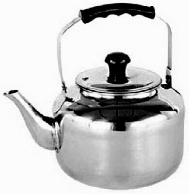 "Adcraft Tea Kettle, Stainless Steel, 8 Liter"