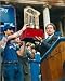 Gary Carter & Keith Hernandez autographed 8x10 Photo (New York Mets 1986 Celebration with World Series Trophy)