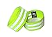 LW Reflective Wristband (Pair) with Bonus Reflective Sticker (Wristband - Yellow)
