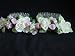 Bridal Headpiece Floral Hair Comb Tiara Barettes Monica