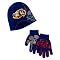 Boys' Hot Wheels Hat and Glove - Blue 4-16
