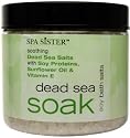 Spa Sister Soothing Dead Sea Salts with Soy Proteins, Sunflower Oil & Vitamin E 453g/16oz