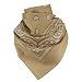 Bandana in 20 verschiedenen Farben dunkelbeige