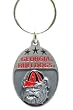 University of Georgia Pewter Keychain NCAA