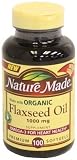 Nature Made Flaxseed Oil 1000mg, a hundred Softgels