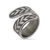 Vine Design Spoon Ring
