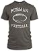 Vintage Distressed Furman Football Tri-Blend T-Shirt