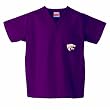 Kansas State Wildcats NCAA Classic Scrub 1 Pocket Top (Purple)