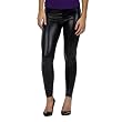 Xhilaration&reg; Juniors Fashion Legging - Lame Black