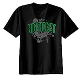 NBA Youth Boston Celtics Kevin Garnett Notorious Short Sleeve Tee, Black, Small