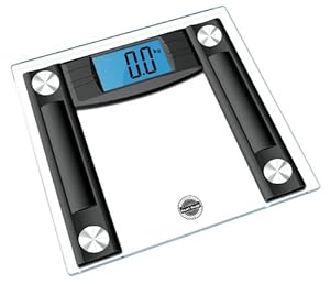 Smart Weigh Contemporary Series Digital Vanity / Bathroom Scale with an Extra Large 4.3