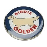 BIRDIEゴルフボールマーカー ゴールデン ネイビー×ホワイト