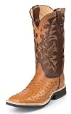 Men's Justin Q-Crepe Ostrich Cowboy Boots ( 5111 )