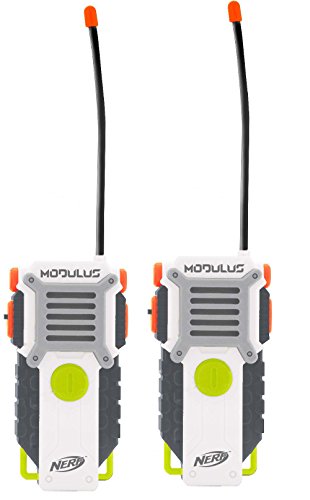 Nerf walkie talkie set (2 piece), white/orange