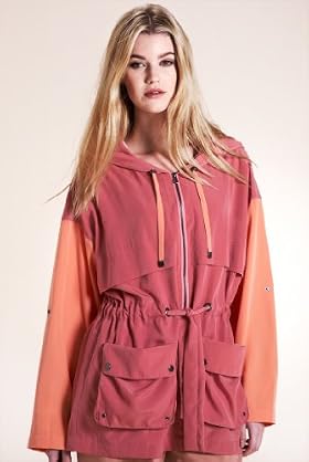 Limited Collection Turn Up Sleeve Hooded Mac