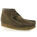 Clarks Wallabee Walnut Leather Mens Boots