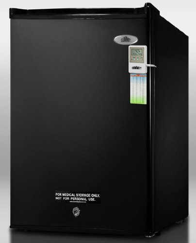 Summit Refrigeration FF29BLMED - Medical Refrigerator, 19-in W, 2.5 cu ft, Black