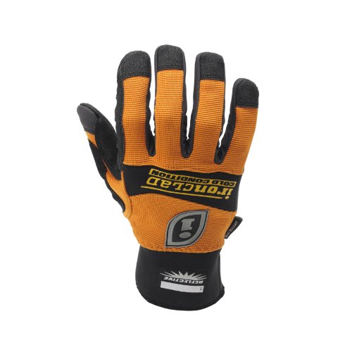 Ironclad Cold Condition Gloves CCO-04-L, Large, Reflective Orange Ironclad Cold Condition Gloves CCO-04-L, Large, Reflective Orange