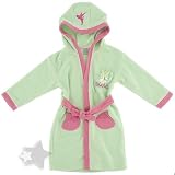 Tinkerbell Hooded Bath Robe for Toddler Girls