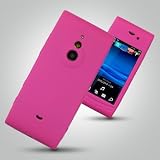 Brand new Sony Ericcson Vivaz Pro Hot Pink Silicone skin/case with screen protector from Gadgetwarehouse Mobile Phone Accessories