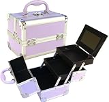 Purple Makeup Case w/ Mirror
