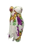 LALEELA Exclusif blanc imprimé floral Sarong Wrap Plage Paréo Cadeau Saint – Valentine Valentin LALEELA Exclusif blanc imprimé floral Sarong Wrap Plage Paréo Cadeau Saint – Valentine Valentin