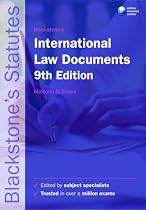 Blackstone's International Law Documents (Blackstone's Statute Series)