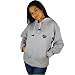Rowin's El Salvador Unisex Grey Sweatshirt with Special Effect National Coat Of Arms