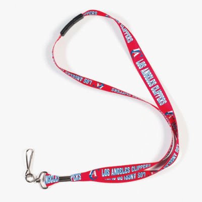 Los Angeles Clippers Official Logo Lanyard Keychain