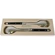 Black Handles Laguiole Verdier Heavy Duty Boxed Set salad servers