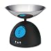 Salter Electronic dome scale with animated display Black