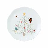 Lenox Butterfly Meadow Seasonal 8-Inch Dessert Plates, Set of 4