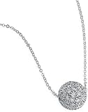 14K White Gold 1.00 ctw Diamond Necklace