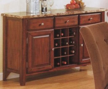Bologna Marble Top Dining by Acme