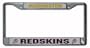 Washington Redskins Chrome Frame