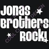 Jonas Brothers Rock! Window Decal - White