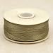 Sand Ash Size B Nymo Beading Thread 72 yd Bobbin