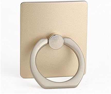 Wiredshop-Universal 360 Degrees Ring Grip/Stand Holder for any iPhone, Galaxy and Smartphones/Tablet Devices (Gold)