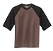 District Threads - Pigment-Dyed 3/4 Sleeve Raglan Tee. DT101