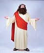 Jesus Plus Size Costume w/wig & beard Size 48-52