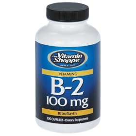 Vitamin Shoppe - B-2, 100 mg