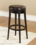 30" Backless Swivel Barstool by Armen Living - Natural Wood (LC450BABC30)